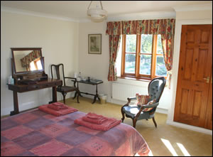 Bedroom at Strete Ralegh Farm Bed and Breakfast